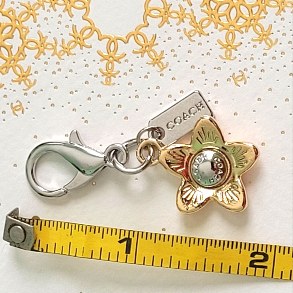 Coach Key  Bag Charm Keychain Hang - Picture 4 of 4